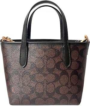 Amazon | [コーチ] バッグ シティ ミニ トート バッグ・シグネチャー